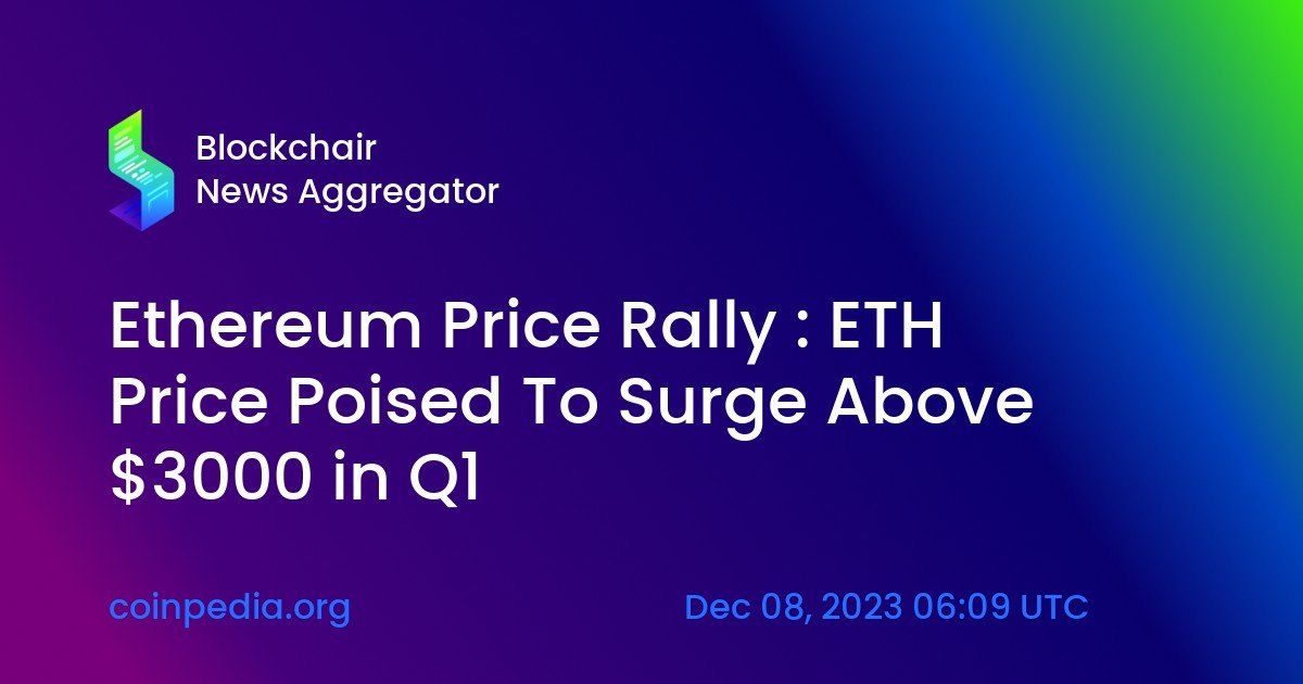 ETH Price Surge