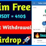 Get Free 410$ Instant | New Instant Withdrawal Airdrop | New Crypto Airdrop 2022 | Instant Airdrop |