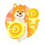 Dogecoin DOGE and Pepe