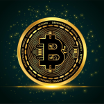 cryptocurrency bitcoin golden coin background 1017 31505